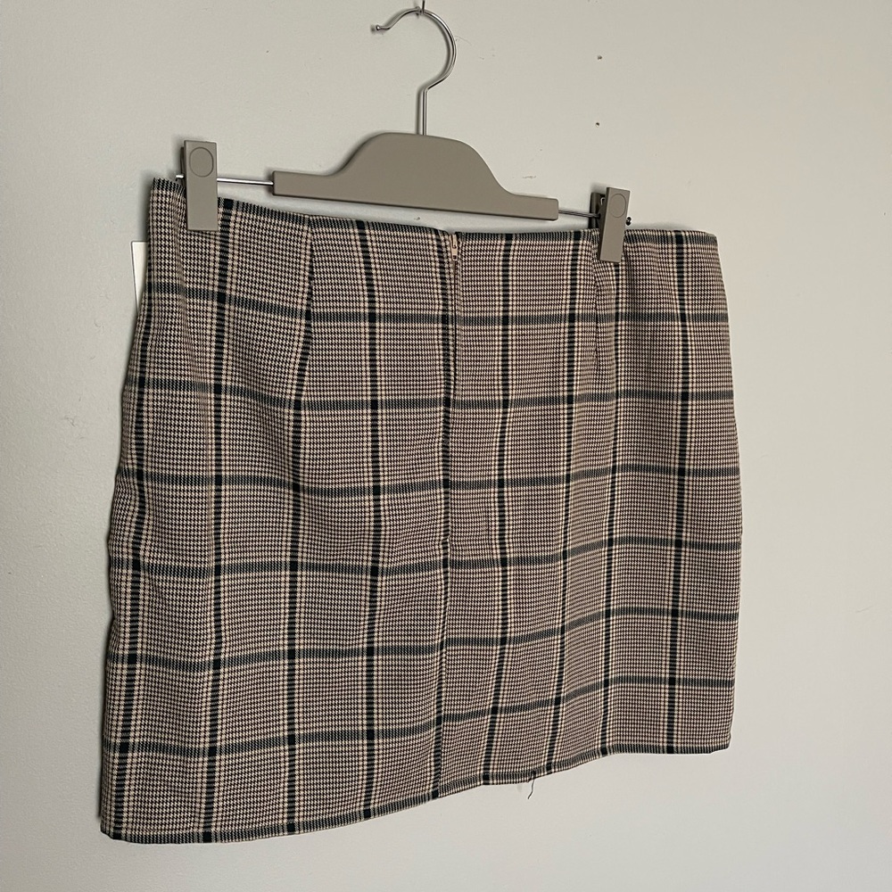 RSQ plaid skirt